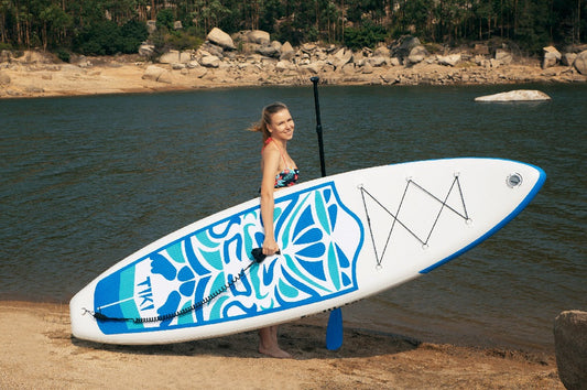 Funwater paddle boards are suitable for most beginners who looking forward to afforable inflatable SUP boards with high performance