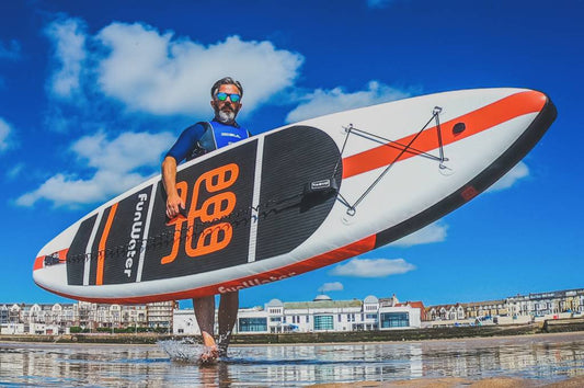 Funwater SUP paddle boards have high performance on all paddle boards for touring, cruising, fishing , yoga and more