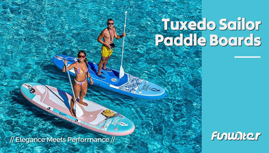 Tuxedo Sailor Paddle Boards: Elegance Meets Performance - FUNWATER SUP CA