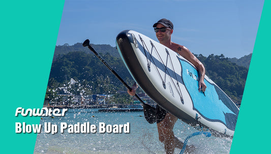 Funwater blow up paddle board for adults suitable for beginners and experienced paddlers