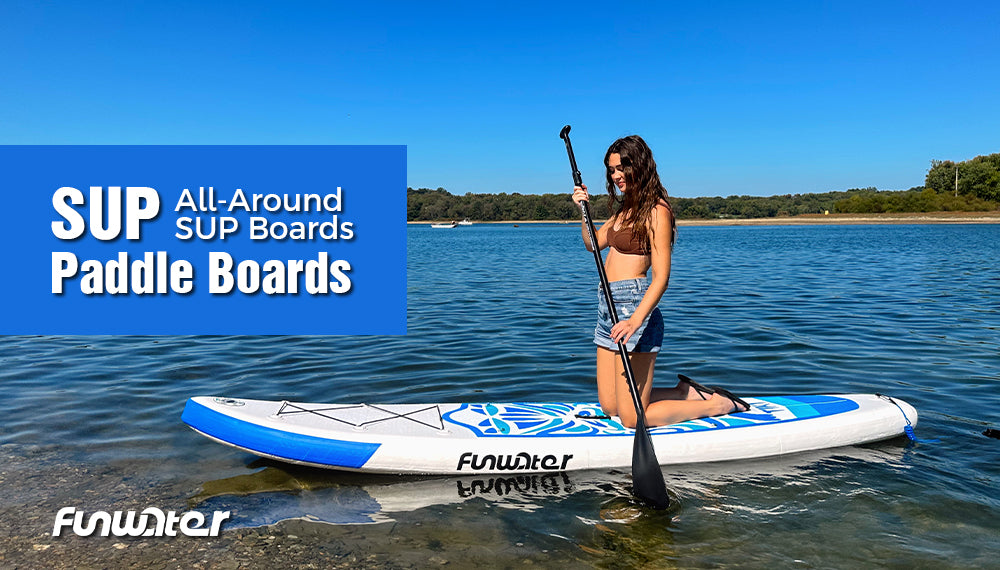 Funwater SUP paddle boards are suitable for both beginners and experienced paddlers