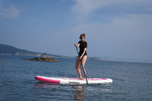 Funwater inflatable stand up paddle boards for beginners