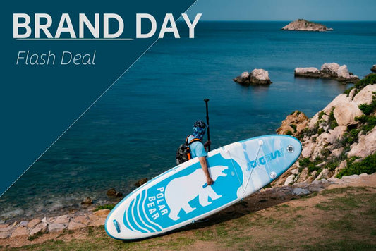 Stand up paddle board deal on Funwater brand day flash deal