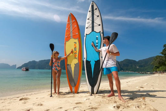 Inflatable stand up paddle board in Canada