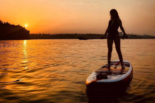 SUP board paddleboarding in Canada Day