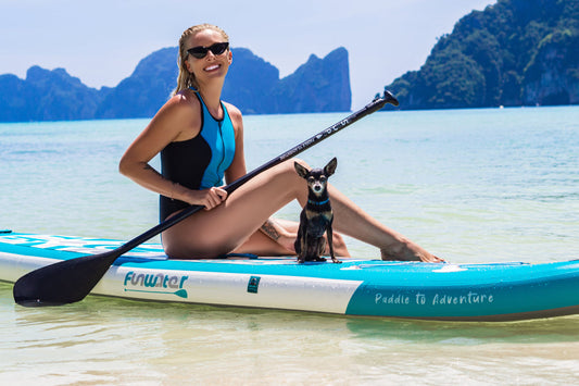 Funwater paddle board for adventure in Canada