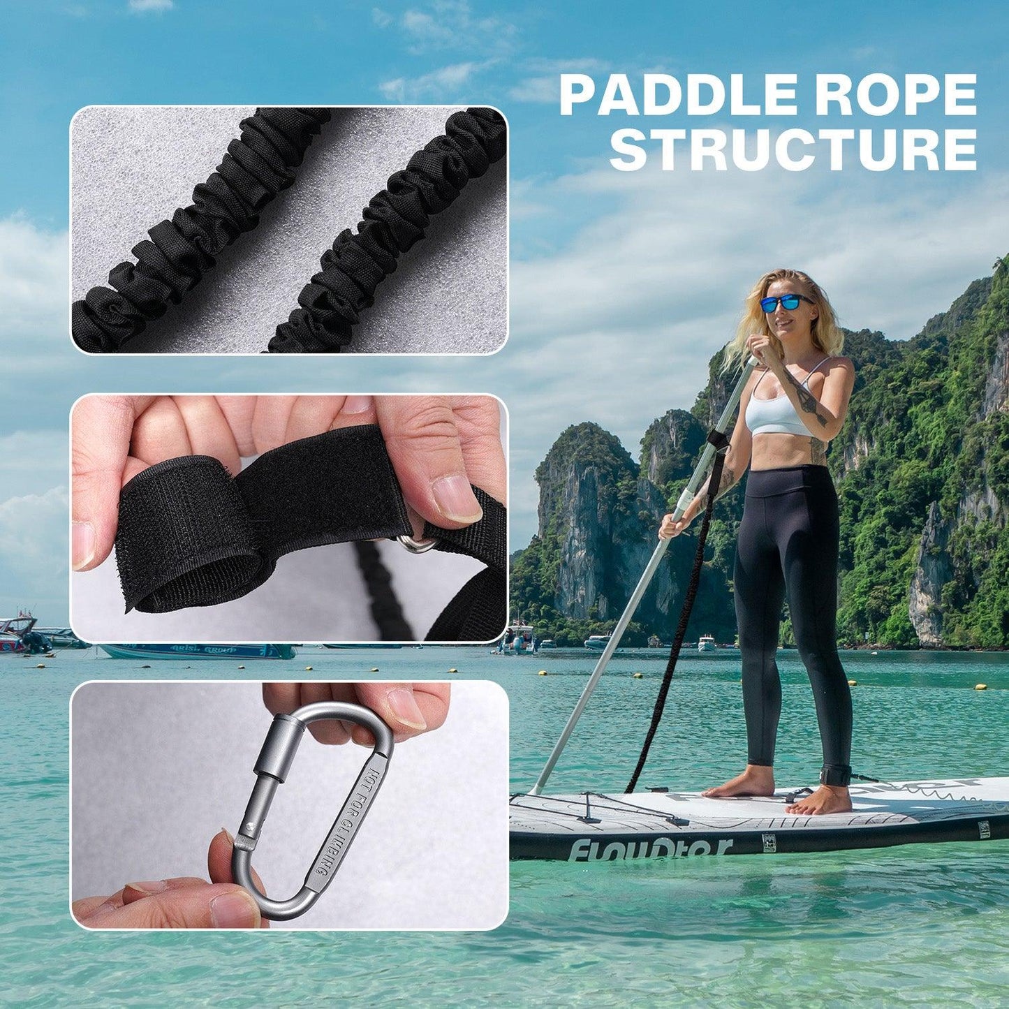 Kayak Paddle Leash - FUNWATER SUP CA