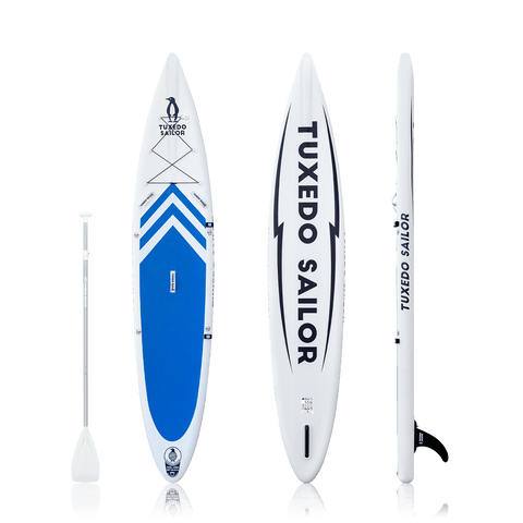 Tuxedo Sailor Inflatable Stand Up Paddle Board - 10'6" SUP With Full Accessories Kit - View #4