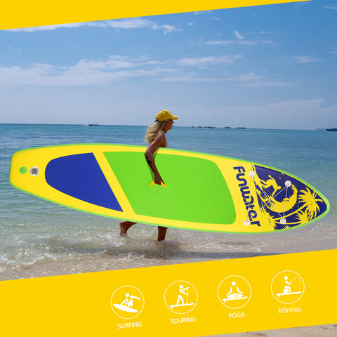 Funwater paddle board suitable for SURFING | TOURING | YOGA | FISHING