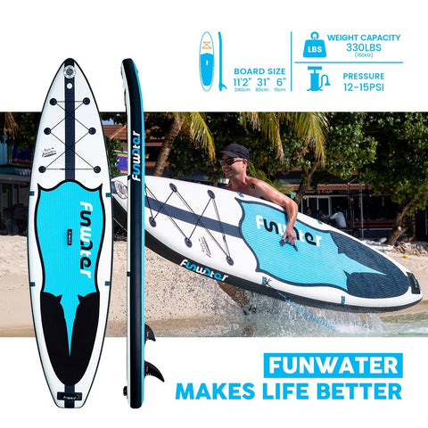 Inflatable stand up paddle board for Adults in Canada and the size: 11'2