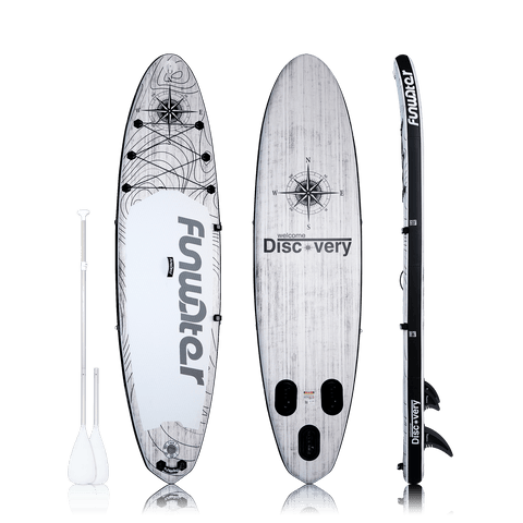 Funwater sup boards for adults in canada comes with a double-blade paddle.