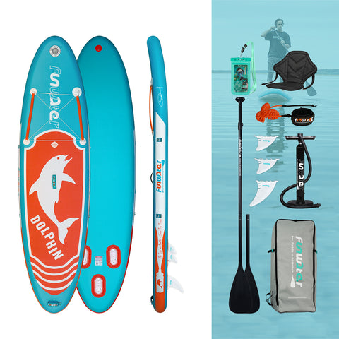 inflatable paddle board accessories in canada include: paddle, waterproof phone pouch, pump