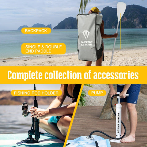 Funwater paddle board in Canada accessories colloction include:paddle and pump 