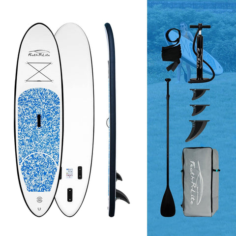 Stand up paddle board accessories come with fins, pump, paddle