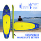 Funwater Paddle board for adults Size: 11'6" x 34" x 6" // Weight Capacity: 419 lbs (150 kg) 