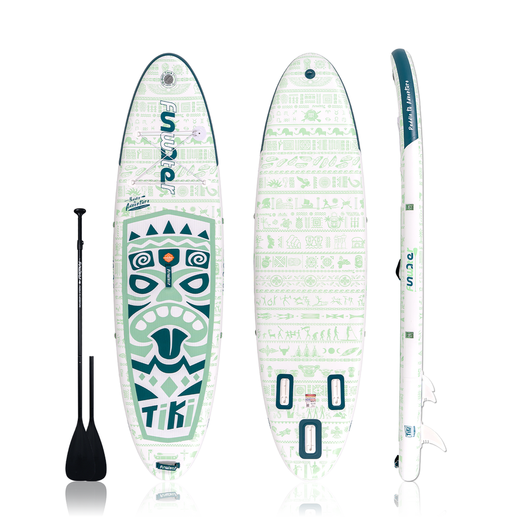 Innovation blow up stand up paddle board Canada green paddle board