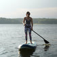 Funwater Paddle Board slide easily on the lake 