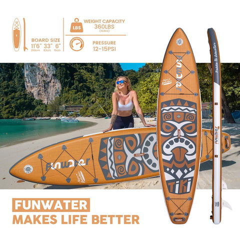 Inflatable paddle board for adults in canada size: 11'6