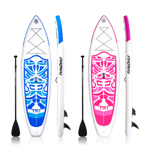 Funwater paddle board in Canada offers a special deal to purchase both color together.