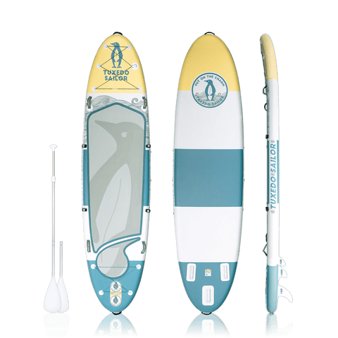 Tuxedo Sailor Inflatable Stand Up Paddle Board - 10'6" SUP With Full Accessories Kit - View #13