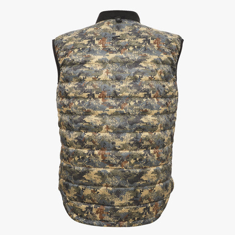 Men’s Camo Softshell Vest for Outdoor Hunting Fishing