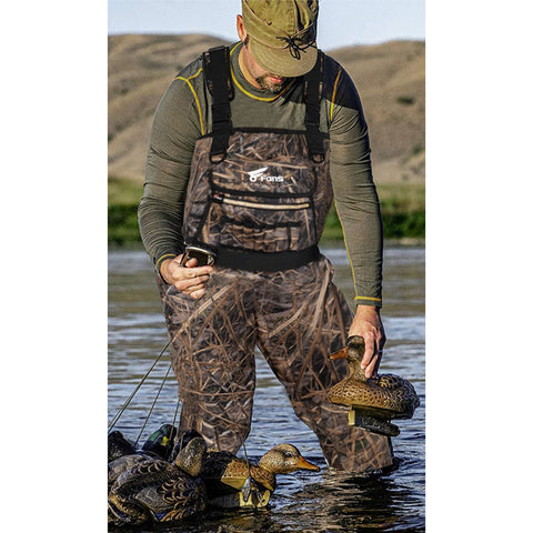 Hunting& Fishing Neoprene Chest Waders for Men & Women with Boots