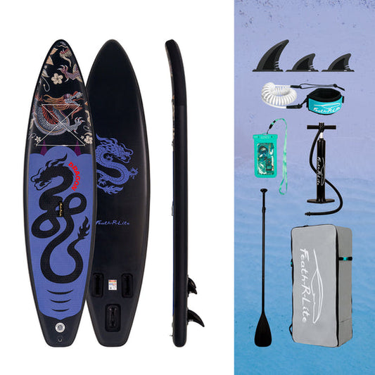 blow up stand up paddle board accessories include: stand up paddle board paddle, paddle board pump, waterproof phone punch