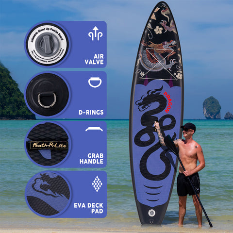 VINGVO Pagaie SUP Stand Up Paddle Board pour planche de surf en alliage VINGVO Pagaie SUP Stand Up Paddle Board pour planche de surf en alliage