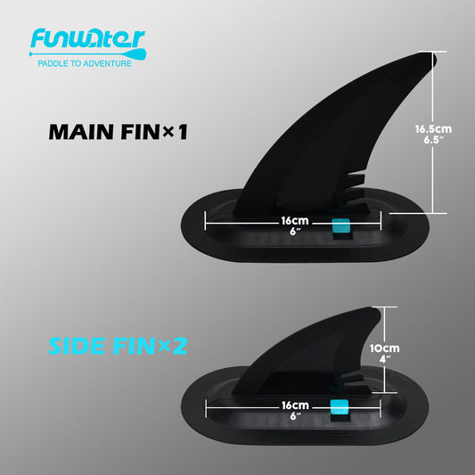 Stand up paddle board removable paddle board fins