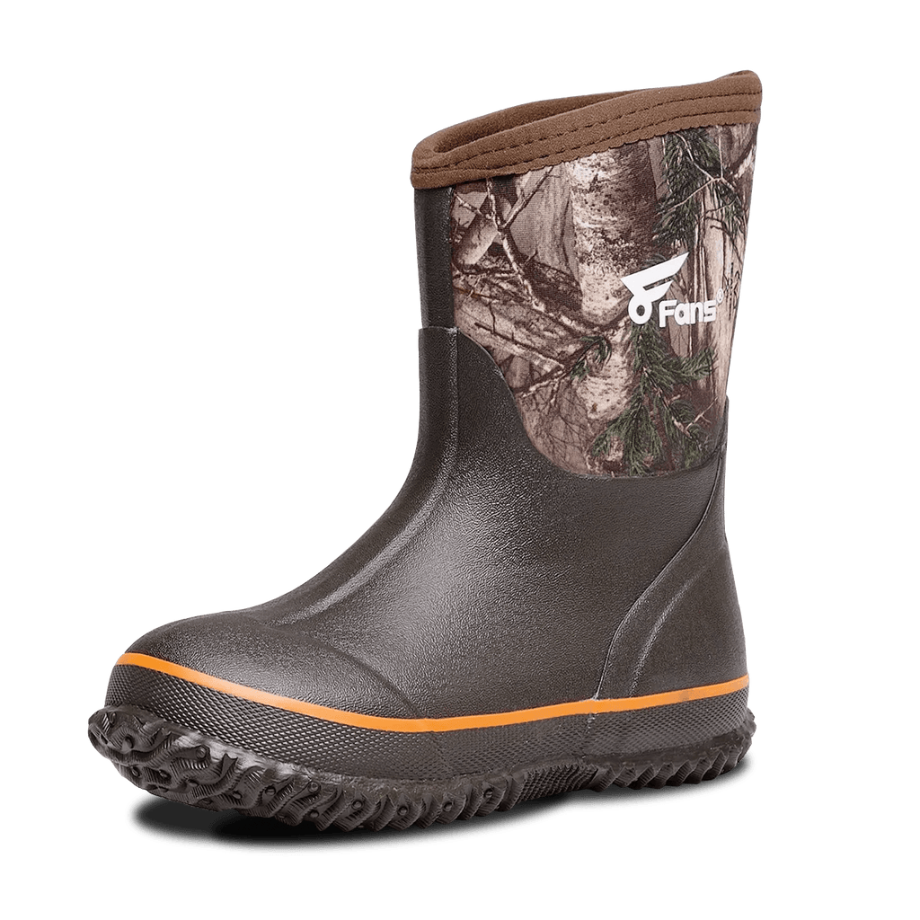 Kids rubber hunting boots discount