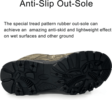 Waterproof Camo Hiking Shoes for Men - FUNWATER SUP CA