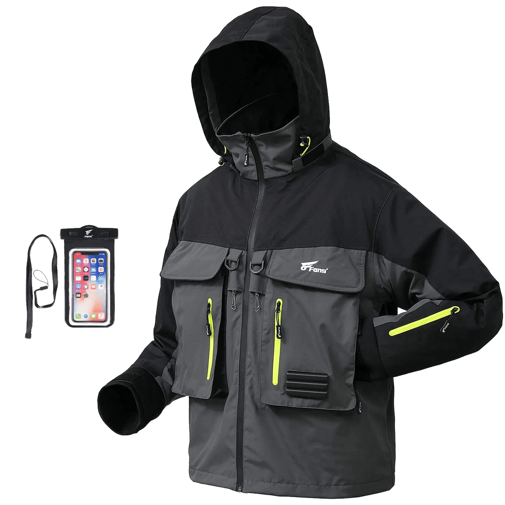 2 Layers Fishing Jacket – FunWater SUP Board CA 2 Layers Fishing Jacket – FunWater SUP Board CA