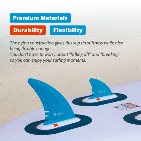 Funwater fin use nylon construction to stronge your blow up paddle board accessories