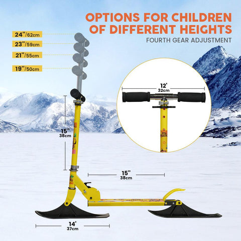 Kids Sled Ski Scooter - FUNWATER SUP CA