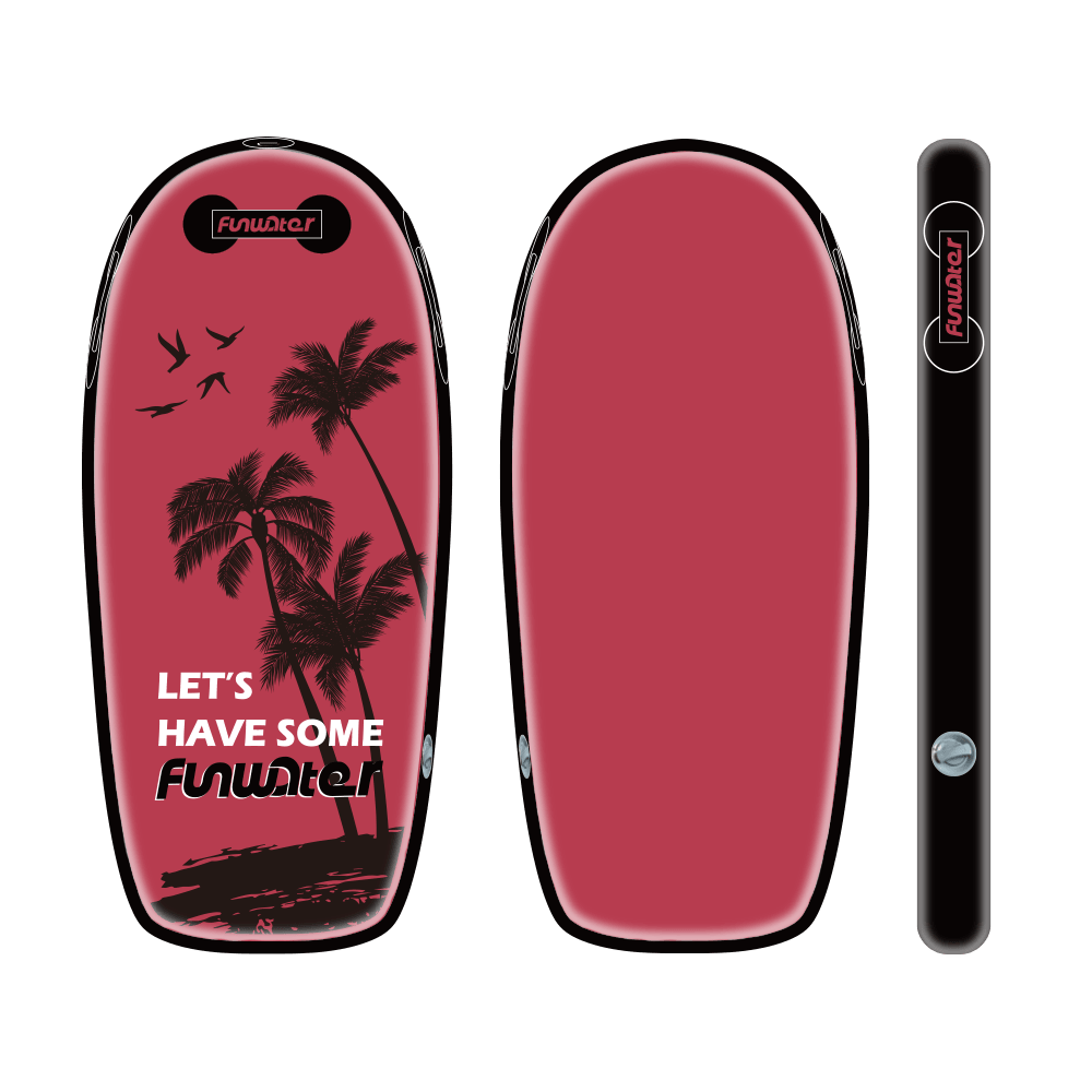 Bodyboard Tropical Pink - FUNWATER SUP CA