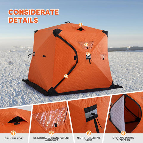 Ice Fishing Tent - FUNWATER SUP CA