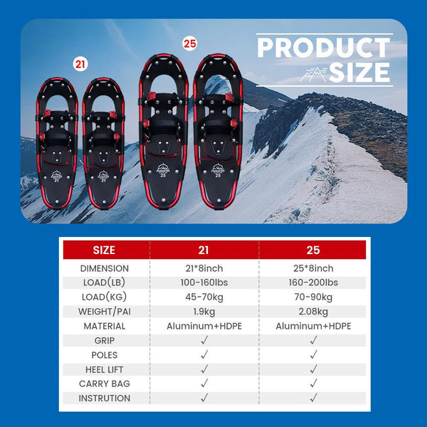 SnowShoes for Women - FUNWATER SUP CA