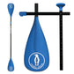 Tuxedo Sailor paddle for SUP board in Canada with fully carbon adjustable double blades.