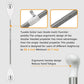 adjustable full carbon paddle for SUP paddle board